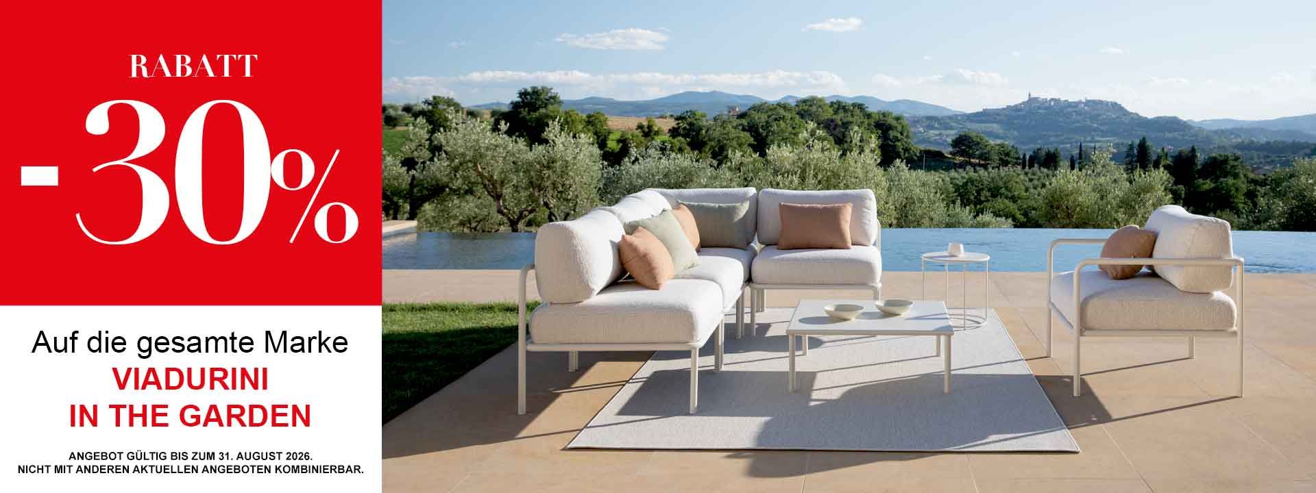 30% GARTEN VIADURINI