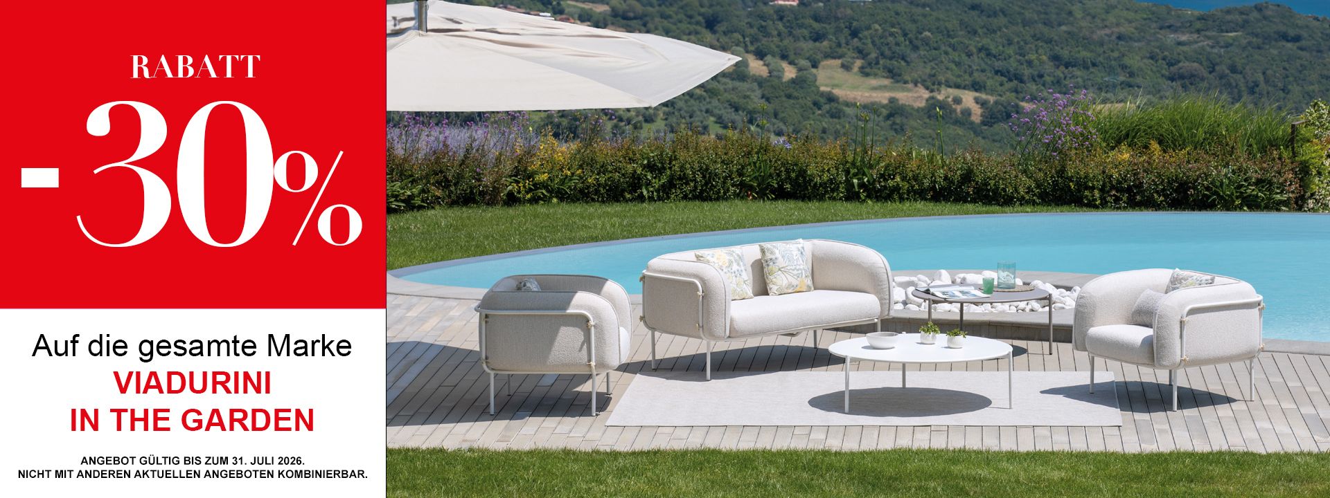 30% GARTEN VIADURINI