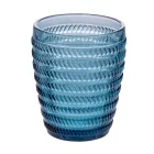 12 Wassergläser 350 ml in verschiedenen Farben und Dekorationen - Ozean Viadurini