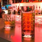 12 Highball-Gläser für alkoholfreie oder lange Getränke in Eco Crystal - Titanioball Viadurini