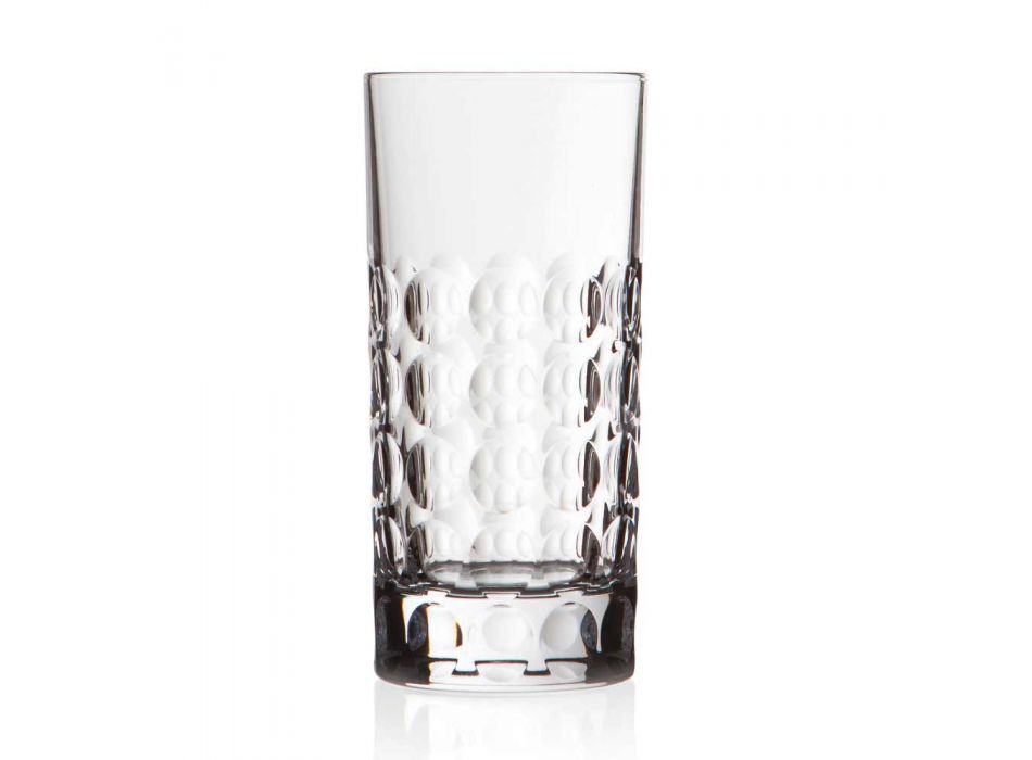 12 Highball-Gläser für alkoholfreie oder lange Getränke in Eco Crystal - Titanioball
