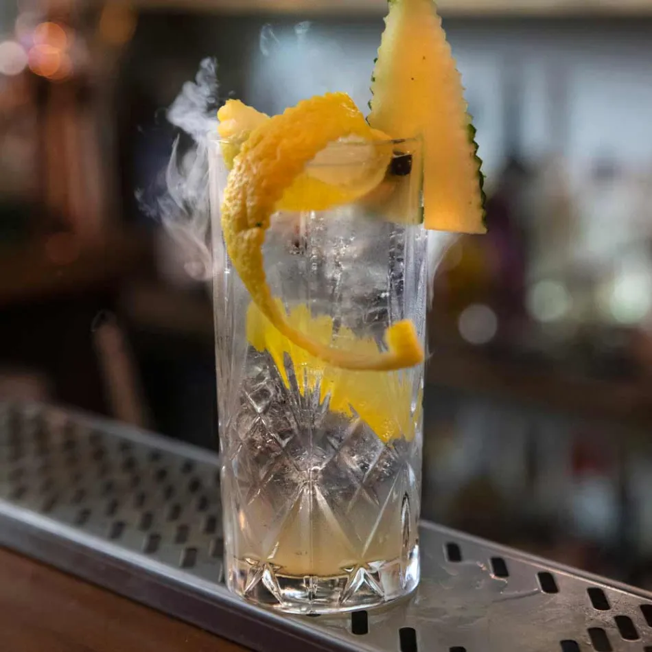 12 Tumbler Alto Highball Gläser für Cocktail in Eco Crystal - Cantabile Viadurini