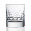 12 Kristall Luxus Vintage Design Whisky oder Wassergläser - Arrhythmie