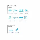 Matratze-Platz und Halb Maxi Bio Viadurini