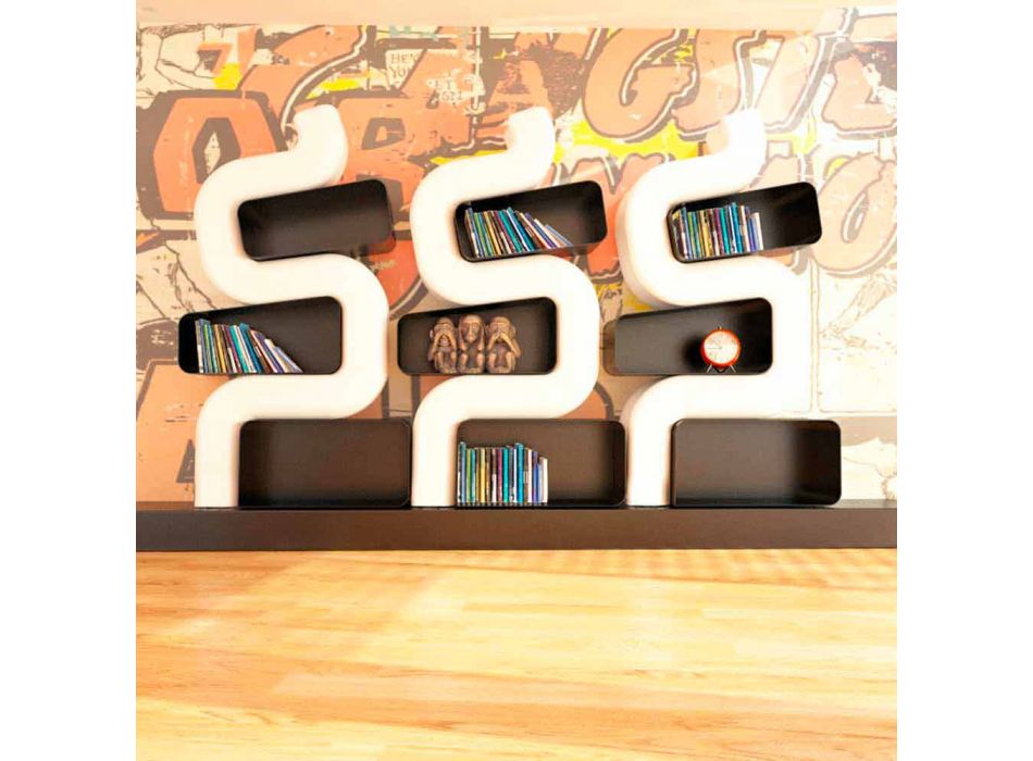 Modern Library Ser P Made in Italy Viadurini