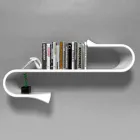 Shelf Design Moderne Waveshelf Made in Italy Viadurini