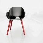 Chair Design Moderne Manù Made in Italy Viadurini