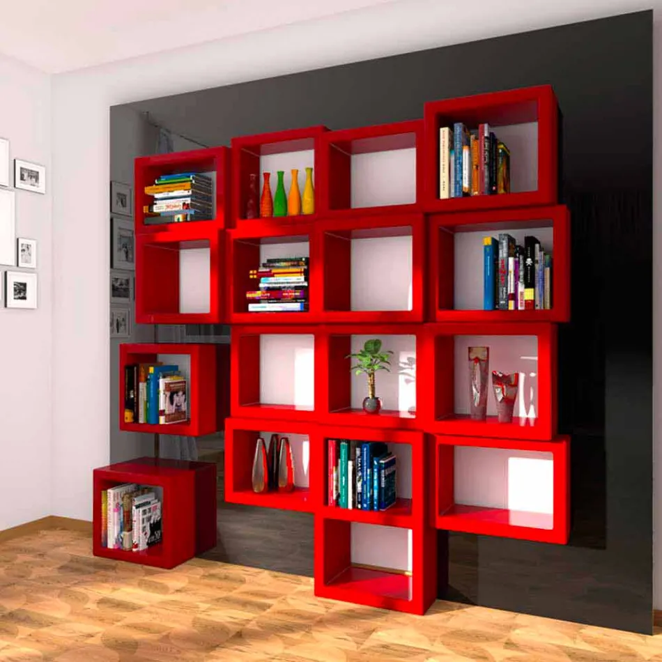 Library Motiv Fra011 Made in Italy Viadurini