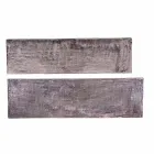 2 Consolle in Stahl Industriestil Modernes Design Homemotion - Sesam Viadurini