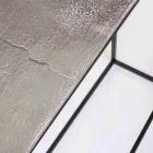 2 Consolle in Stahl Industriestil Modernes Design Homemotion - Sesam Viadurini