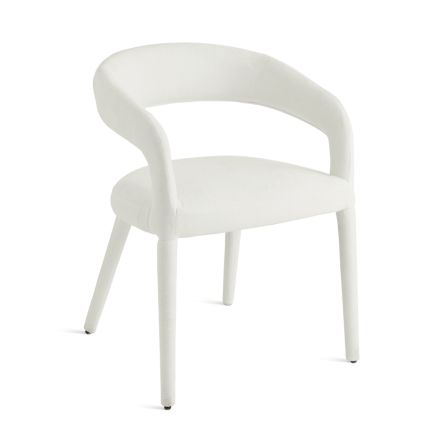 2 gepolsterte Sessel mit Bouclé-Bezug und bezogenem Gestell - Domenica Viadurini