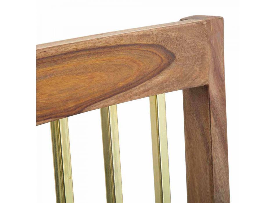 2 Küchenstühle aus Holz im modernen Design - Sandy Viadurini