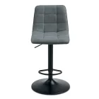 2 Wohnzimmerhocker mit Stoffsitz in verschiedenen Farben - Corrente Viadurini