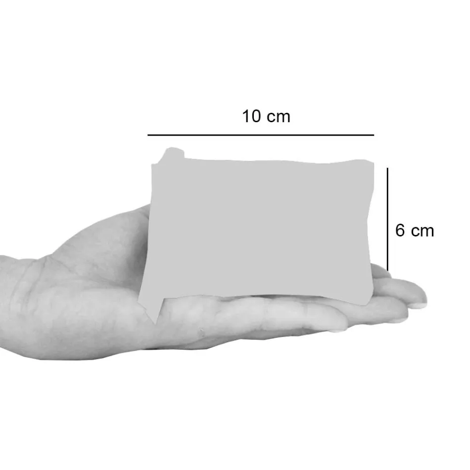 3 handbedruckte Baumwollkupplungen in Einzelstücken - Viadurini von Marchi Viadurini