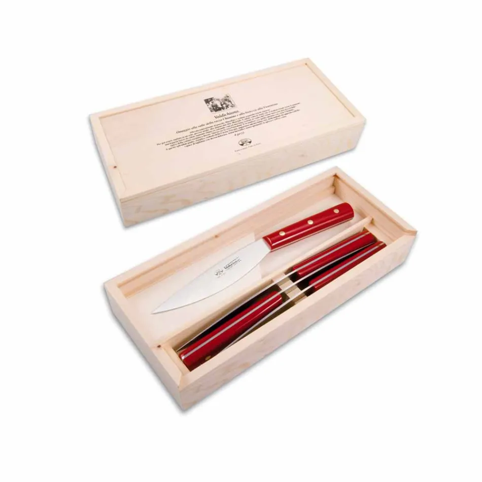 4 Berti Valdichiana Tischmesser exklusiv für Viadurini - Alanno Viadurini