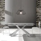 4 Esszimmerstühle aus Stahl und Polypropylen - Aquila Viadurini