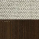 4 Esszimmerstühle aus massivem Eschenholz und Stoff, hergestellt in Italien – Sulu Viadurini