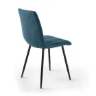 4 Wohnzimmersessel mit Stoffsitzen in verschiedenen Farben - Aktuell Viadurini