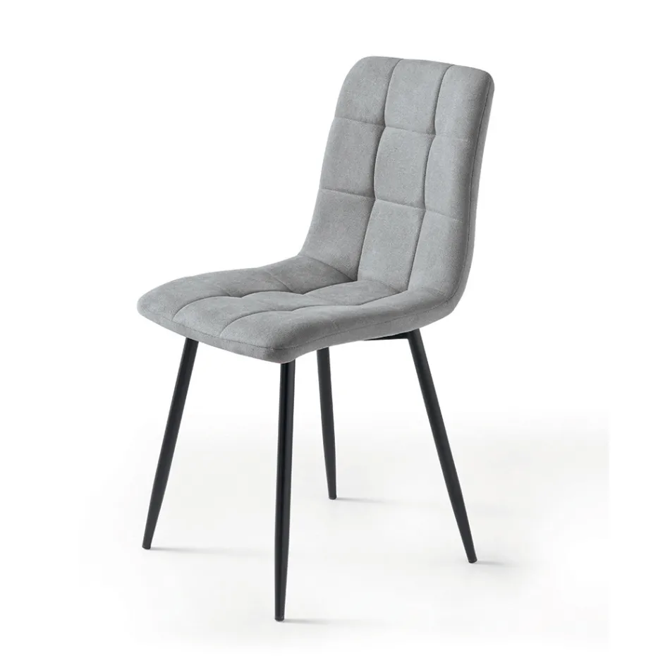 4 Wohnzimmersessel mit Stoffsitzen in verschiedenen Farben - Aktuell Viadurini