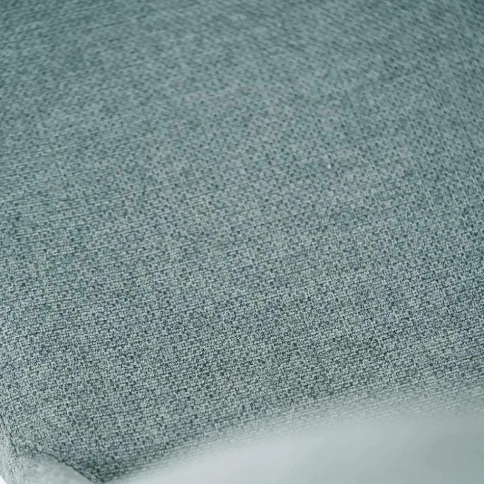 4 Wohnzimmerstühle aus Stoff in verschiedenen Farben und Metall – Tuberose Viadurini