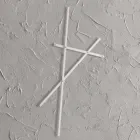 Wandgarderobe aus lackiertem Metall mit 5 Stiften Made in Italy - Olmium Viadurini