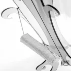 Bodengarderobe, klassisches Design, in Plexiglas Giave Viadurini