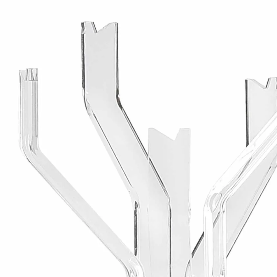 Boden Kleiderbügel mit 5 Haken Andrea, modernes Design Viadurini