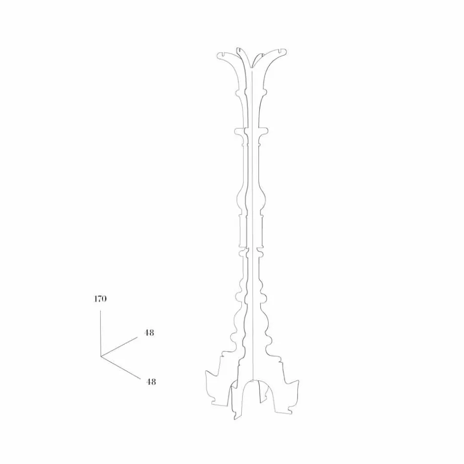 Coat Entwurf Barokko Mabele Viadurini