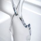Kleiderbügel aus reinem PMMA-Acrylkristall, hergestellt in Italien – Lilo Viadurini