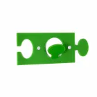 Wandhalterungen aus farbigem Plexiglas Single Design 4 Stück - Fratack Viadurini