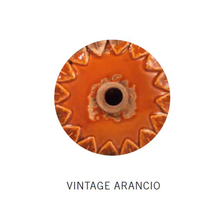 Wandlampe mit 2 industriellen handwerklichen Strahlern aus Eisen und Keramik - Loft Viadurini