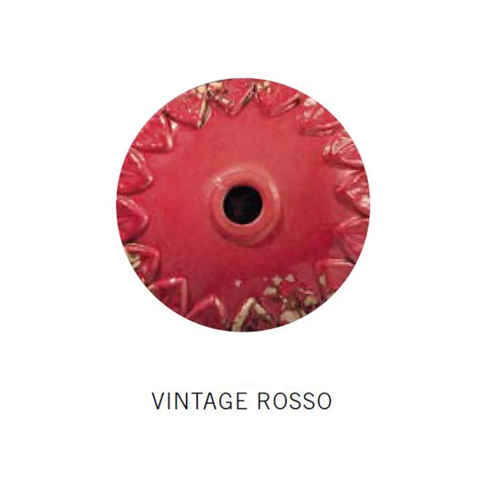 Wandleuchte mit 3 industriellen handwerklichen Strahlern aus Eisen und Keramik - Loft Viadurini