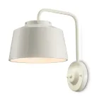 Wandleuchte aus Metall und handgefertigter Keramik mit doppelter Öffnung - 50er Jahre Viadurini