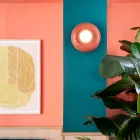 Wandleuchte mit Diffusor aus Opalglas, hergestellt in Italien – Bumbum Viadurini