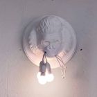 3 Lichter Wandleuchte in Gorilla Ceramic Grey oder White Design - Rillago Viadurini