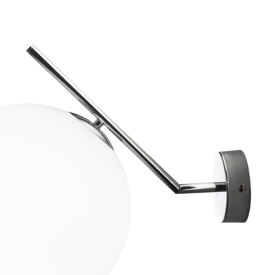 Mundgeblasene Wandleuchte aus venezianischem Glas - Schnee Viadurini