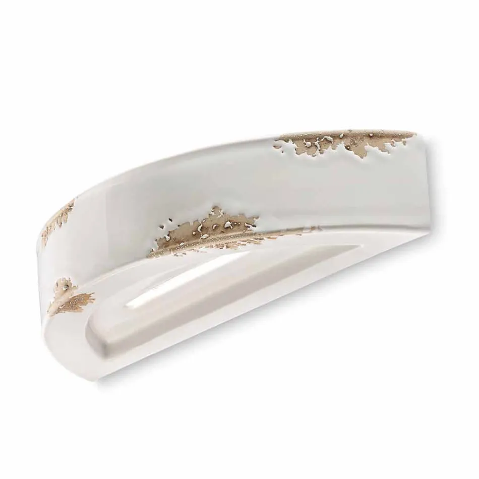 Wand Vintage Mondsichel Keramik Helen Ferroluce Viadurini