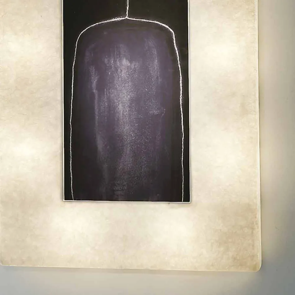 Moderne Design-Wandleuchte In-es.artdesign Lunar Bottle 2 in Nebulite Viadurini