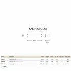 Mode Applikation Medium Kupfer und Methacrylat Viadurini