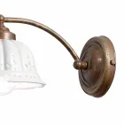 Applikationen Jugendstil-Design Keramik Anita Il Fanale Viadurini