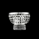 In Italien gefertigte Applikation aus Eisen und Gold mit Strasssteinen für die Inneneinrichtung – Österreich Viadurini