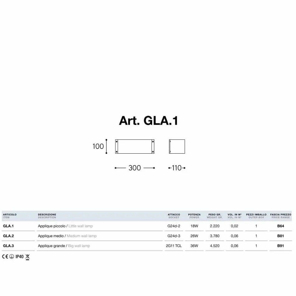 Wandsteinzeug Keramik weiß Glamour Aldo Bernardi Viadurini