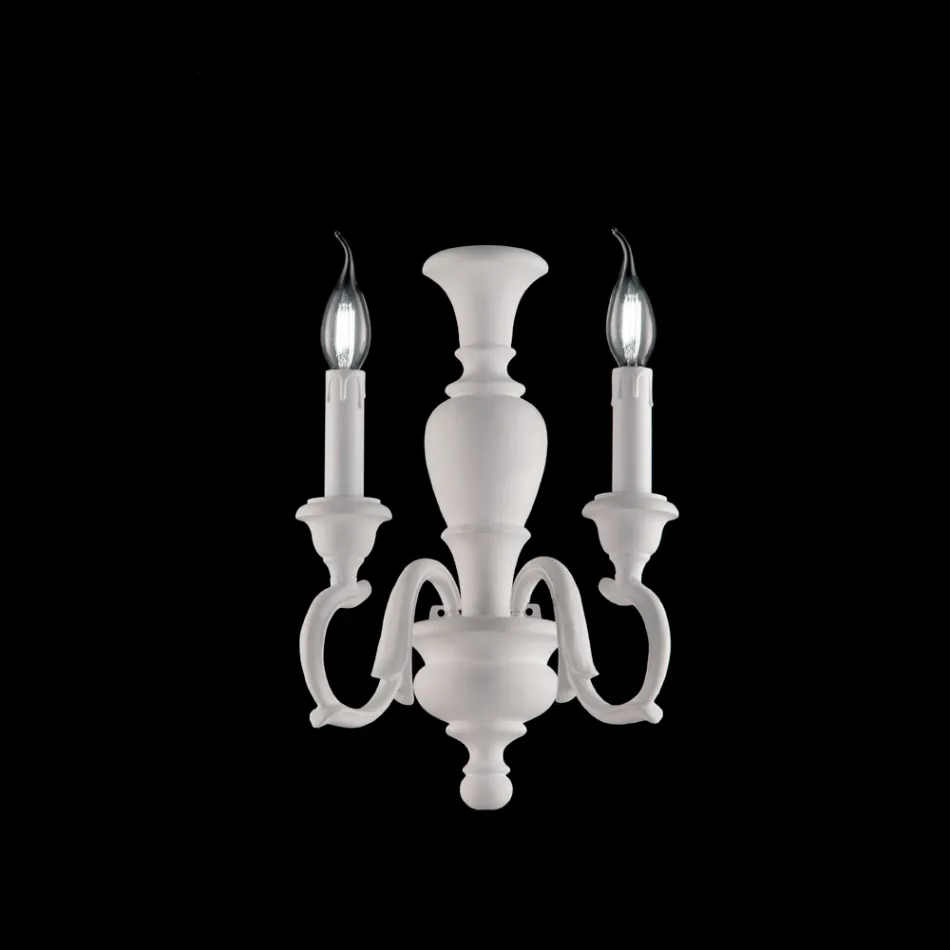 Italienische Wandleuchten aus Holz für die Inneneinrichtung – Florenz Viadurini