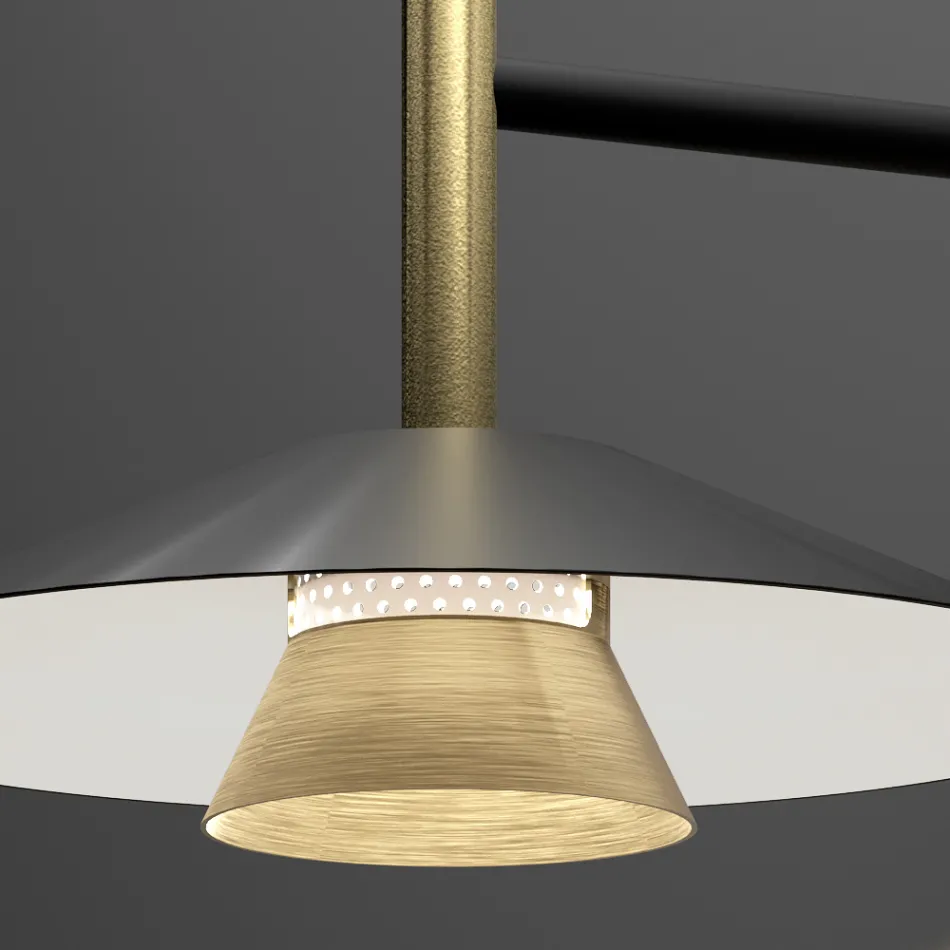 Metallwandleuchten in verschiedenen Ausführungen Made in Italy - Mira Viadurini