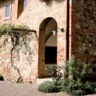 Vintage-Außenwandleuchte aus Messing, Opalglas IP44 - Elfico Viadurini