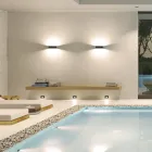 LED-Wandleuchte für den Innenbereich in Weiß, Schwarz oder Corten-Aluminium - Renella Viadurini