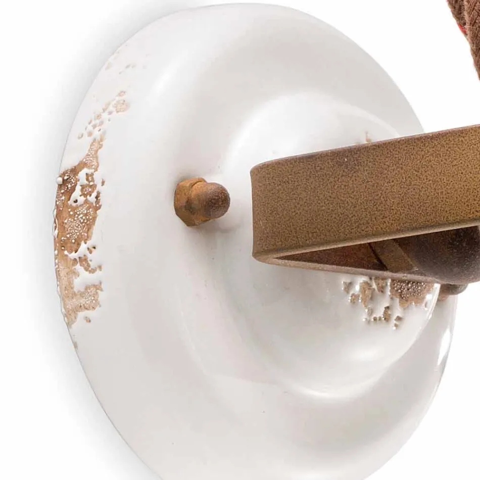 Applikationen einstellbares Keramik und Metall Scheinwerfer Kendra Ferroluce Viadurini