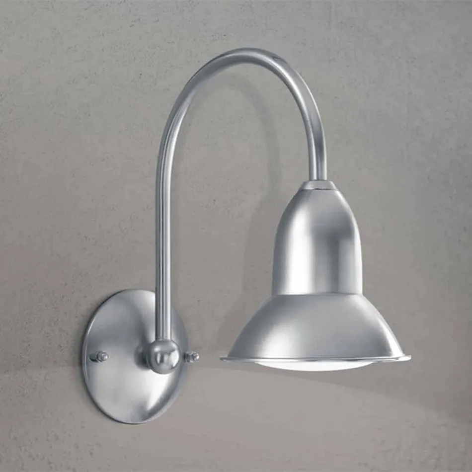 Wand-Außen Messing vernickelt Jasmine Viadurini