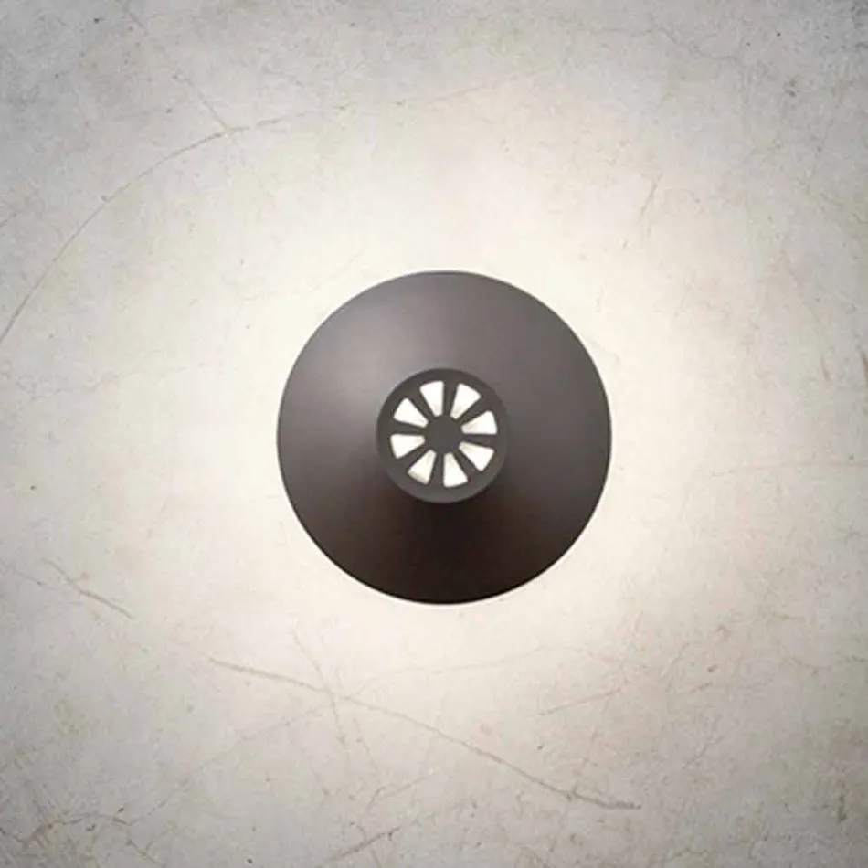 Wandleuchte für moderne Außenbereiche aus Kupfer Made in Italy - Pasdedeux Aldo Bernardi Viadurini