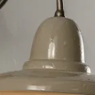 Runde Artisan-Gartenapplikation in Galestro, hergestellt in Italien – Toscot Spoleto Viadurini